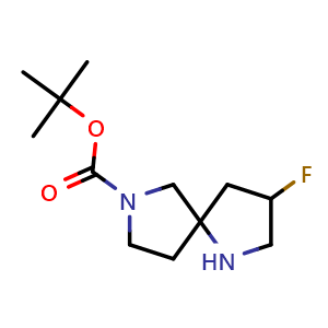 tert-butyl 3-fluoro-1,7-diazaspiro[4.4]nonane-7-carboxylate
