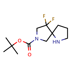tert-butyl 9,9-difluoro-1,7-diazaspiro[4.4]nonane-7-carboxylate