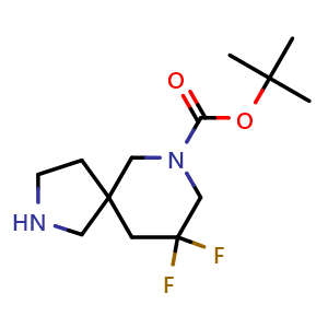 tert-butyl 9,9-difluoro-2,7-diazaspiro[4.5]decane-7-carboxylate