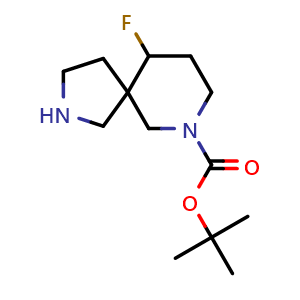 tert-butyl 10-fluoro-2,7-diazaspiro[4.5]decane-7-carboxylate