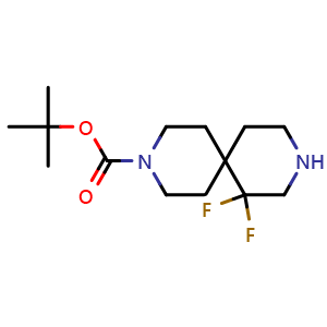 tert-butyl 7,7-difluoro-3,9-diazaspiro[5.5]undecane-3-carboxylate