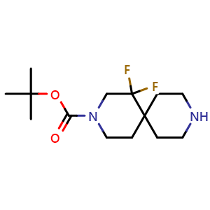 tert-butyl 1,1-difluoro-3,9-diazaspiro[5.5]undecane-3-carboxylate