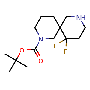 tert-butyl 11,11-difluoro-2,8-diazaspiro[5.5]undecane-2-carboxylate
