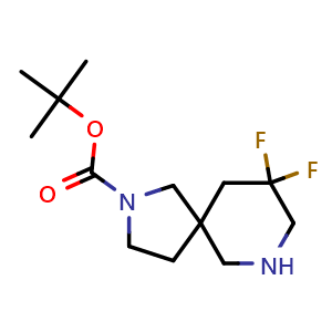 tert-butyl 9,9-difluoro-2,7-diazaspiro[4.5]decane-2-carboxylate