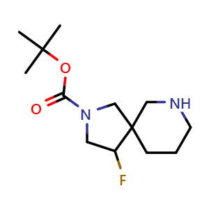 tert-butyl 4-fluoro-2,7-diazaspiro[4.5]decane-2-carboxylate