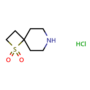 1-thia-7-azaspiro[3.5]nonane 1,1-dioxide hydrochloride