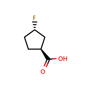 (1S,3S)-3-fluorocyclopentane-1-carboxylic acid