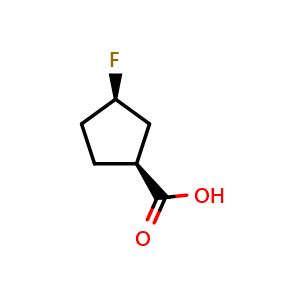 (1S,3R)-3-fluorocyclopentane-1-carboxylic acid