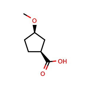 (1S,3R)-3-methoxycyclopentane-1-carboxylic acid