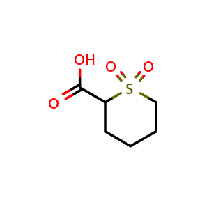 tetrahydro-2H-thiopyran-2-carboxylic acid 1,1-dioxide