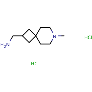 (7-methyl-7-azaspiro[3.5]nonan-2-yl)methanamine dihydrochloride