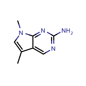 5,7-dimethyl-7H-pyrrolo[2,3-d]pyrimidin-2-amine