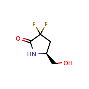 (S)-3,3-difluoro-5-(hydroxymethyl)pyrrolidin-2-one