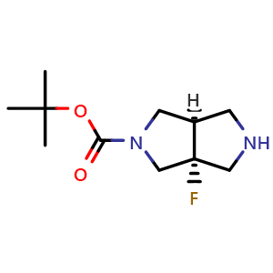 rel-tert-butyl (3aR,6aR)-3a-fluorohexahydropyrrolo[3,4-c]pyrrole-2(1H)-carboxylate