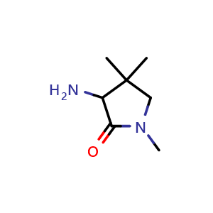 3-amino-1,4,4-trimethylpyrrolidin-2-one