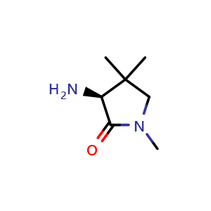 (S)-3-amino-1,4,4-trimethylpyrrolidin-2-one