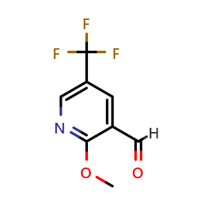 2-methoxy-5-(trifluoromethyl)nicotinaldehyde