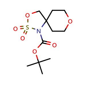 tert-butyl 3,8-dioxa-2-thia-1-azaspiro[4.5]decane-1-carboxylate 2,2-dioxide