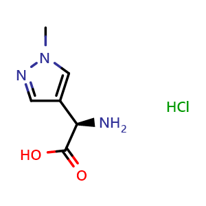 (R)-2-amino-2-(1-methyl-1H-pyrazol-4-yl)acetic acid hydrochloride