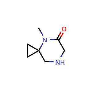 4-methyl-4,7-diazaspiro[2.5]octan-5-one