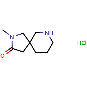 2-methyl-2,7-diazaspiro[4.5]decan-3-one hydrochloride