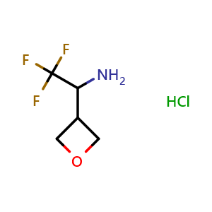 2,2,2-trifluoro-1-(oxetan-3-yl)ethan-1-amine hydrochloride