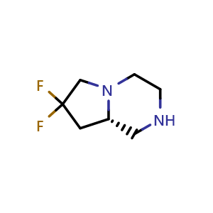 (S)-7,7-difluorooctahydropyrrolo[1,2-a]pyrazine