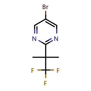 5-bromo-2-(1,1,1-trifluoro-2-methylpropan-2-yl)pyrimidine