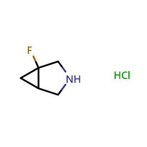 1-fluoro-3-azabicyclo[3.1.0]hexane hydrochloride