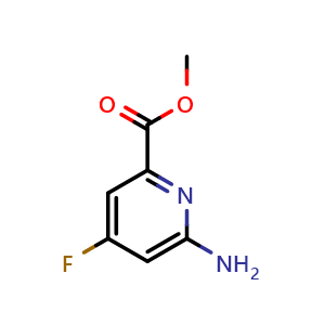 methyl 6-amino-4-fluoropicolinate