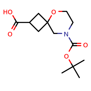 8-(tert-butoxycarbonyl)-5-oxa-8-azaspiro[3.5]nonane-2-carboxylic acid