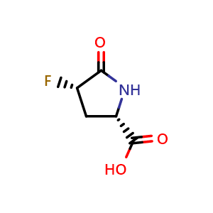 (2S,4S)-4-fluoro-5-oxopyrrolidine-2-carboxylic acid