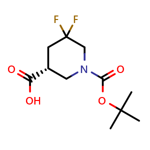 (R)-1-(tert-butoxycarbonyl)-5,5-difluoropiperidine-3-carboxylic acid