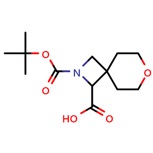 2-(tert-butoxycarbonyl)-7-oxa-2-azaspiro[3.5]nonane-1-carboxylic acid