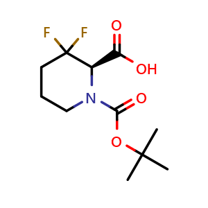 (R)-1-(tert-butoxycarbonyl)-3,3-difluoropiperidine-2-carboxylic acid