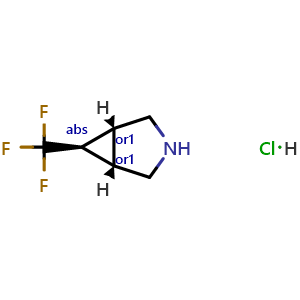 endo-6-(trifluoromethyl)-3-azabicyclo[3.1.0]hexane hydrochloride