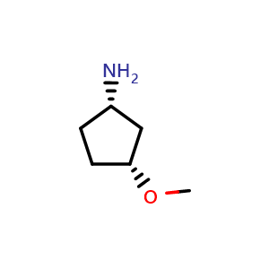 (1S,3R)-3-methoxycyclopentan-1-amine