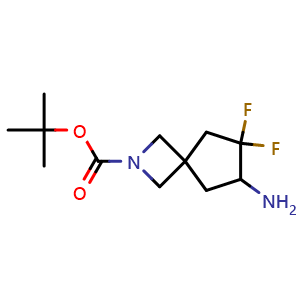 tert-butyl 7-amino-6,6-difluoro-2-azaspiro[3.4]octane-2-carboxylate