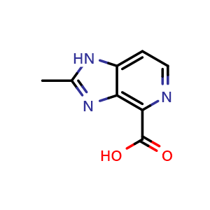 2-methyl-1H-imidazo[4,5-c]pyridine-4-carboxylic acid