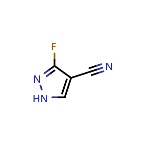 3-fluoro-1H-pyrazole-4-carbonitrile