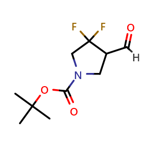 tert-butyl 3,3-difluoro-4-formylpyrrolidine-1-carboxylate