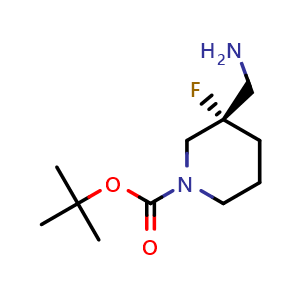 tert-butyl (S)-3-(aminomethyl)-3-fluoropiperidine-1-carboxylate