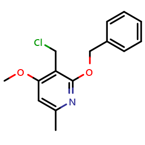 2-(benzyloxy)-3-(chloromethyl)-4-methoxy-6-methylpyridine