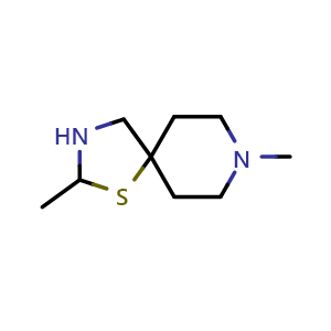 2,8-dimethyl-1-thia-3,8-diazaspiro[4.5]decane
