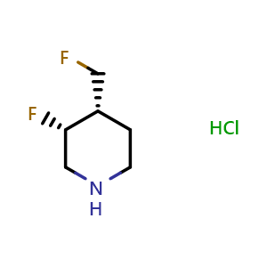 (3R,4S)-3-fluoro-4-(fluoromethyl)piperidine hydrochloride