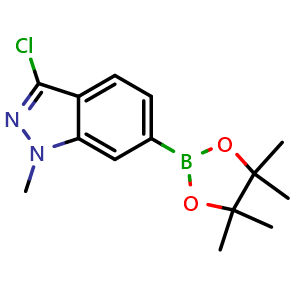 3-chloro-1-methyl-6-(4,4,5,5-tetramethyl-1,3,2-dioxaborolan-2-yl)-1H-indazole