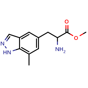 methyl 2-amino-3-(7-methyl-1H-indazol-5-yl)propanoate