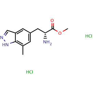 methyl (R)-2-amino-3-(7-methyl-1H-indazol-5-yl)propanoate dihydrochloride