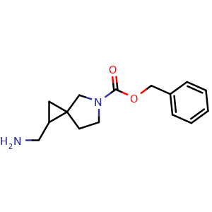 benzyl 1-(aminomethyl)-5-azaspiro[2.4]heptane-5-carboxylate