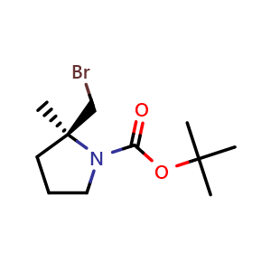 tert-butyl (S)-2-(bromomethyl)-2-methylpyrrolidine-1-carboxylate